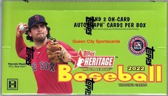 2022 Topps Heritage Minor League Baseball Hobby Box